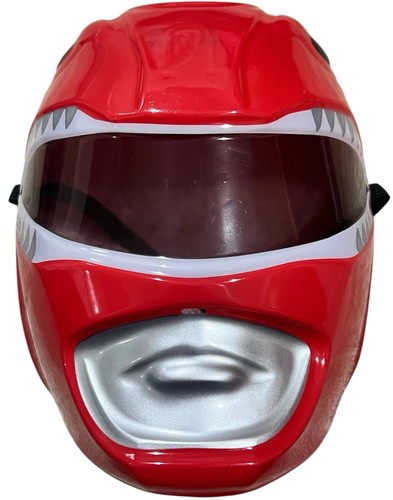 Red ranger helmet hasbro - red,
