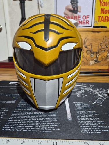White power ranger helmet - power, game