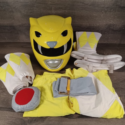 Adult mighty morphin yellow - mighty,