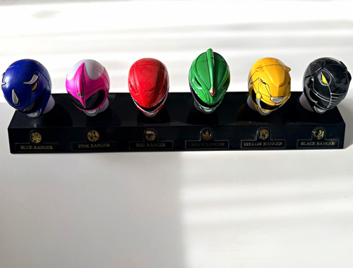 Power rangers helmet figurine - power,