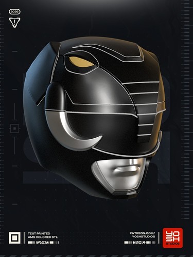 Power rangers black ranger - black,